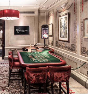 Interface de jeu mobile de Casino privé