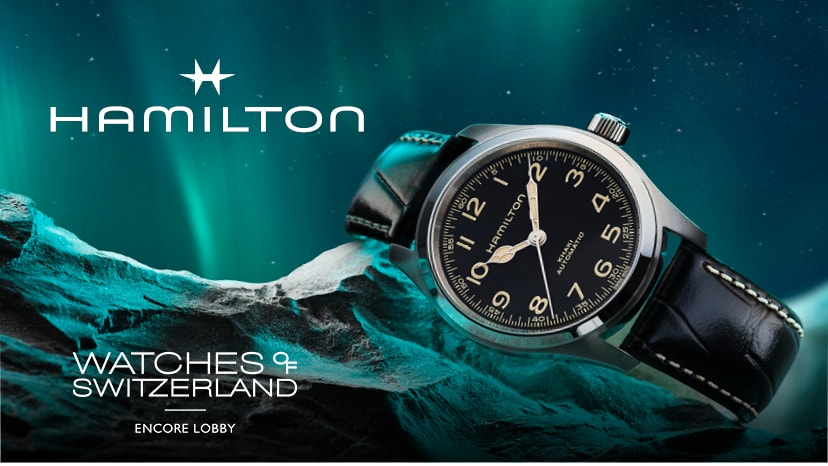 Hamilton Watches available at Watches of Switzerland