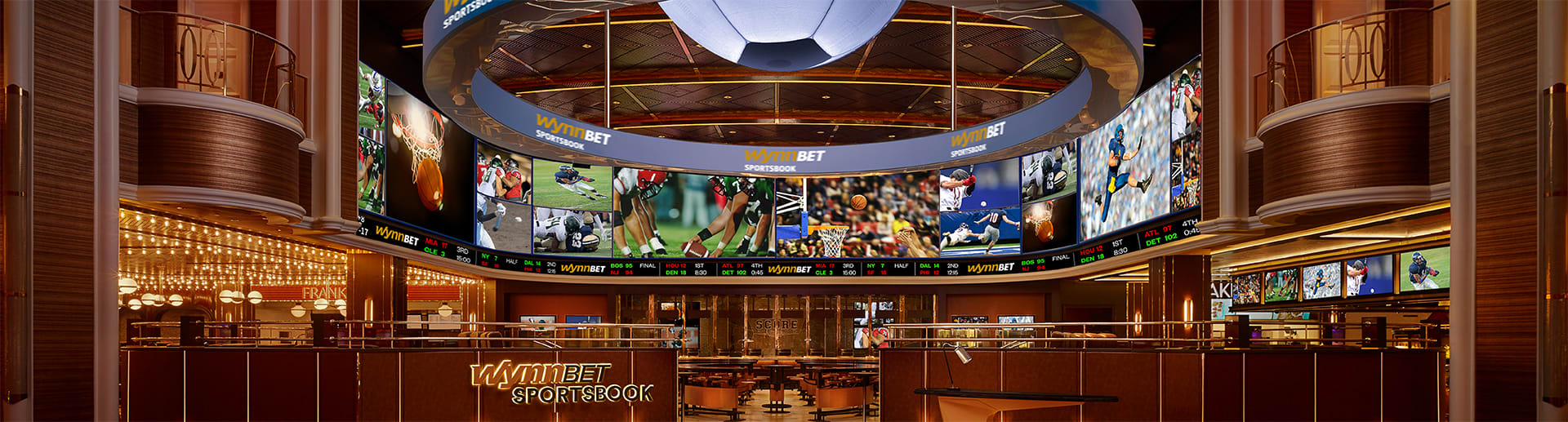 Exterior of WynnBET Sportsbook