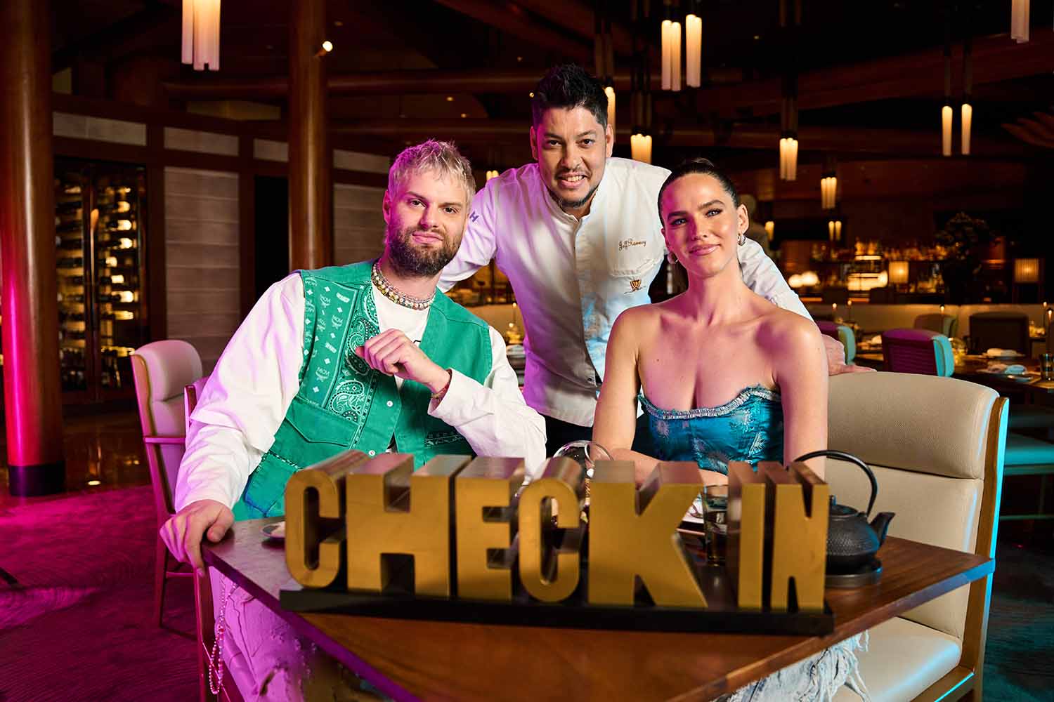 Sofi Tukker and Chef Jeff Ramsey at Wynn Las Vegas