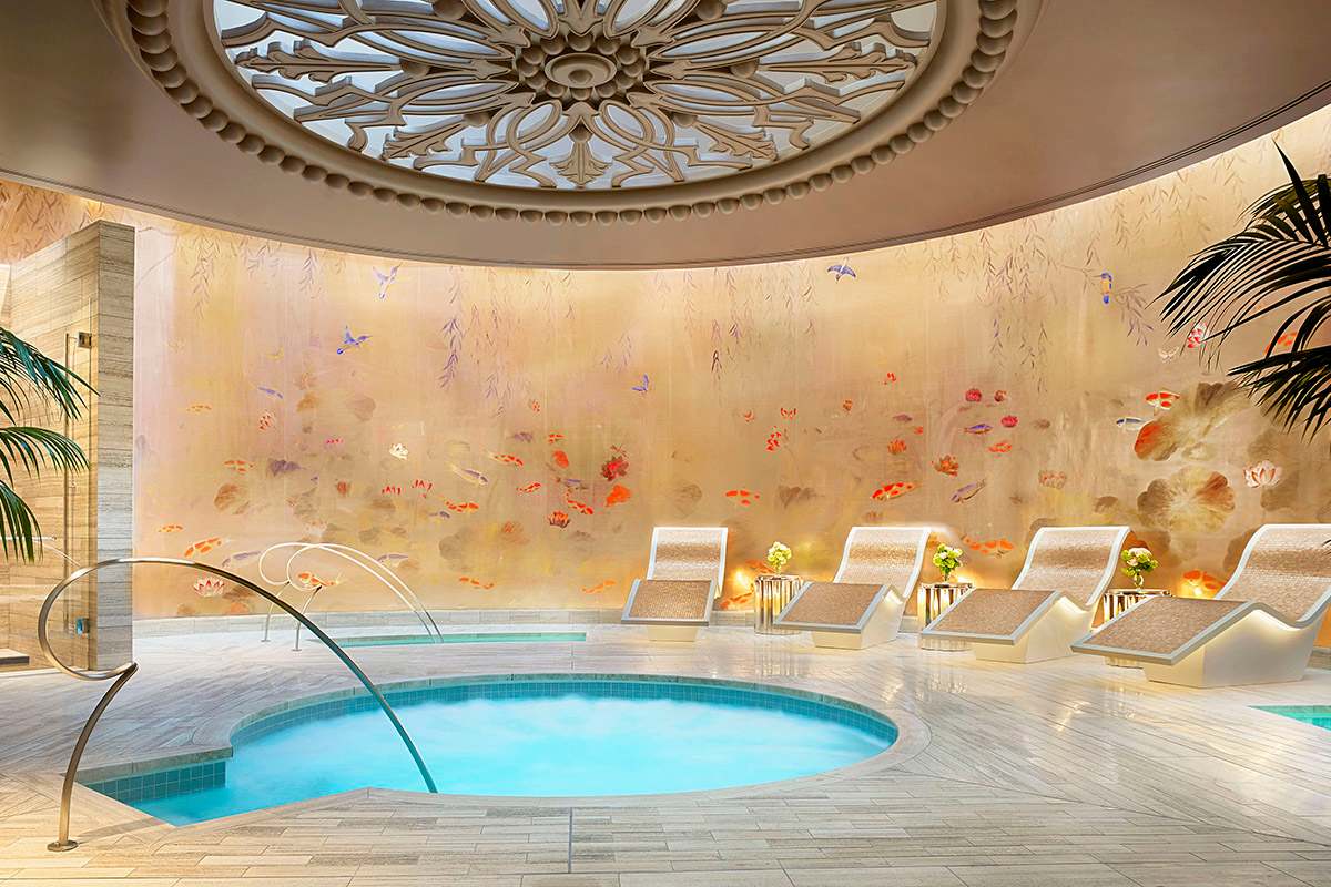 Pool Area at Wynn and Encore Spas Las Vegas