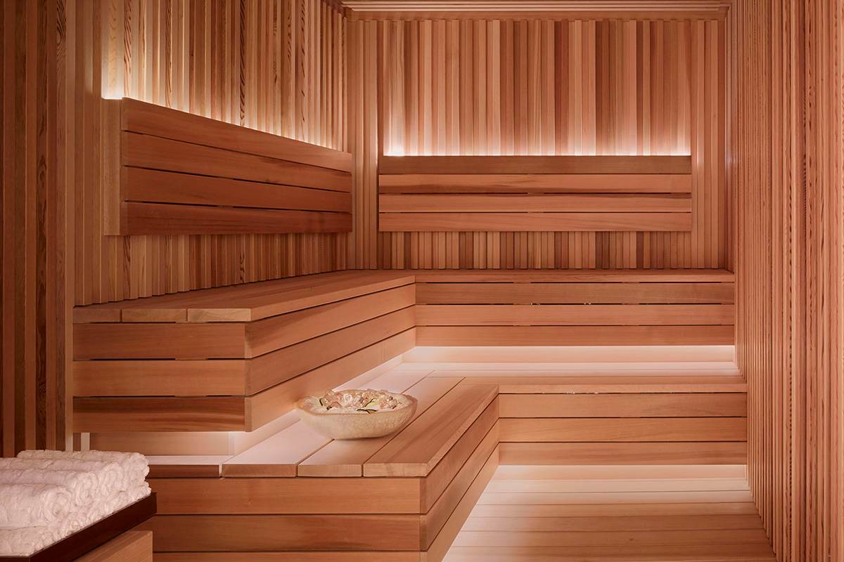 Sauna at Wynn and Encore Spas Las Vegas