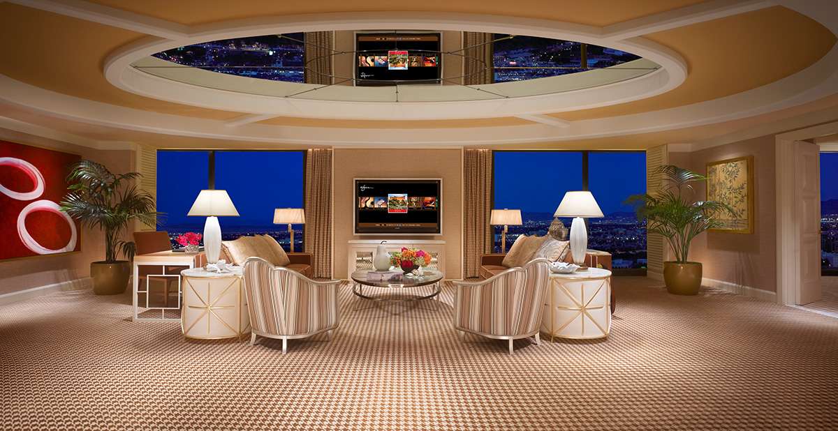 Encore Tower Suites Living Room