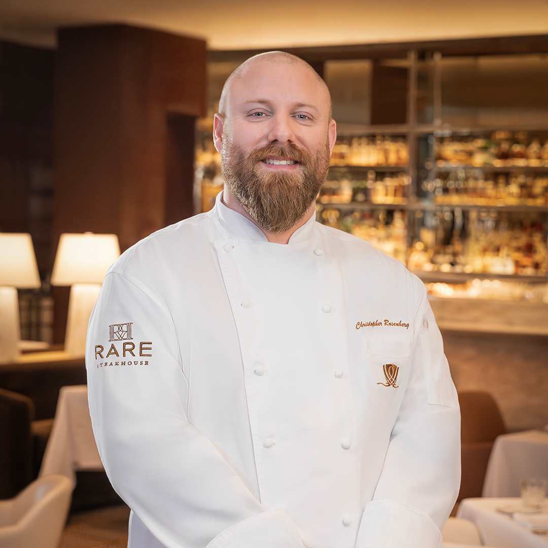 Chef Christopher Rosenberg in Rare Steakhouse