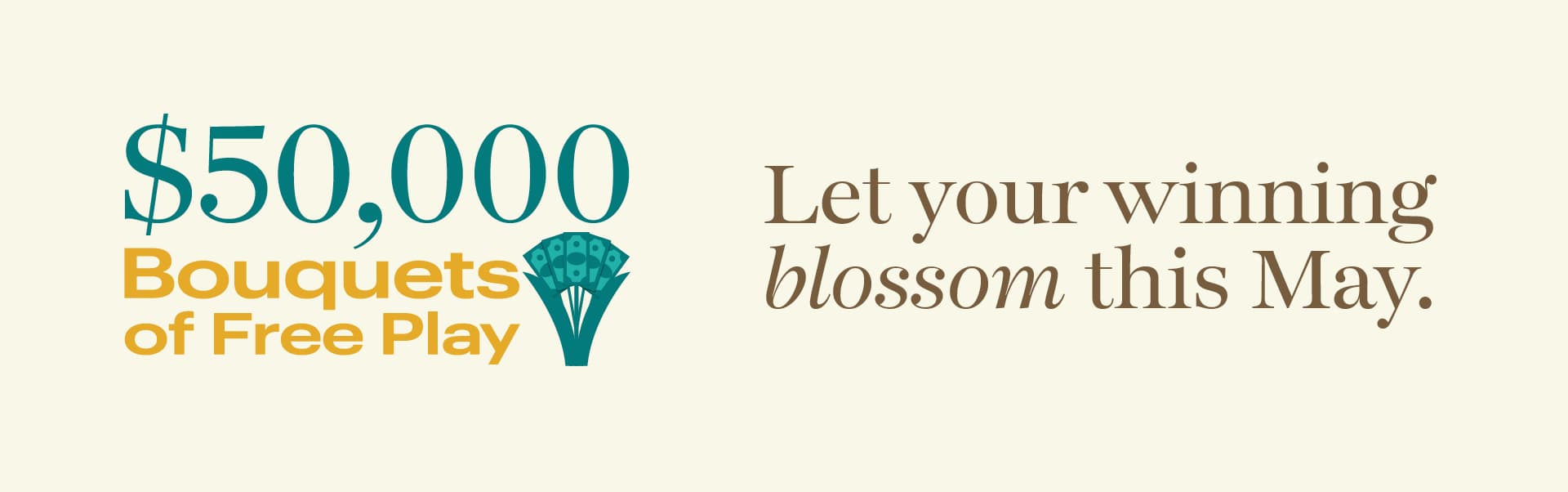 $5,000 Bouquets of Free Play