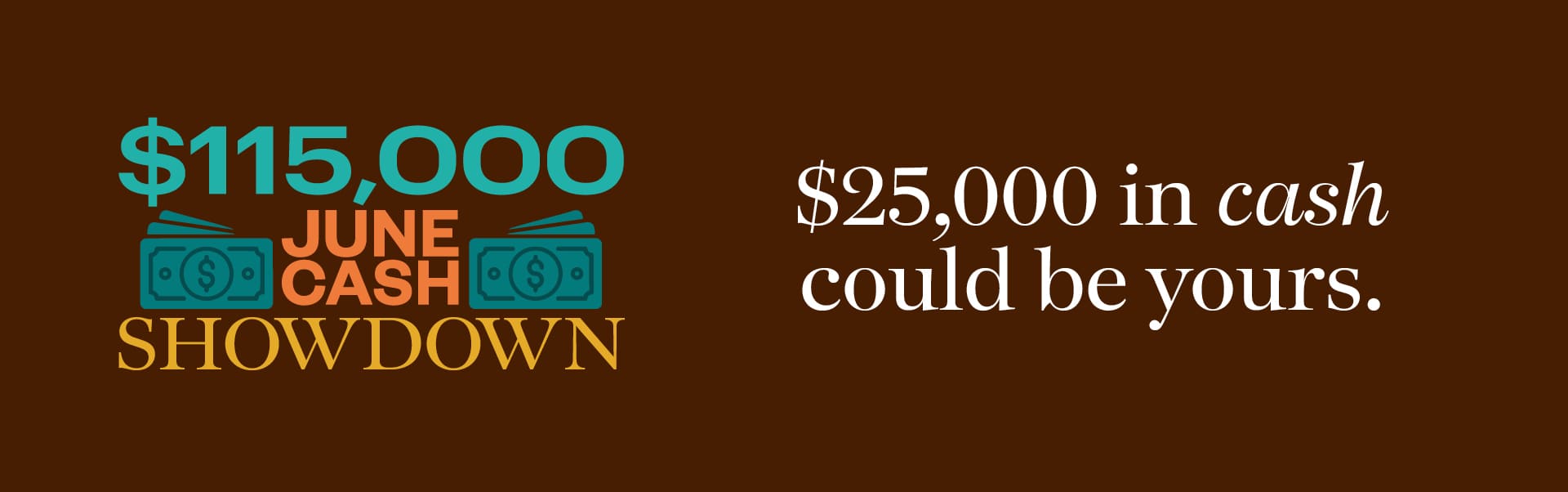 $115,000 June Cash Showdown