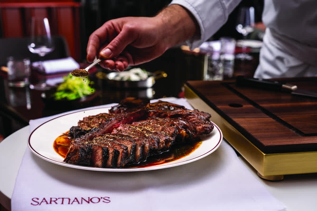 Sartiano's Steak Cart
