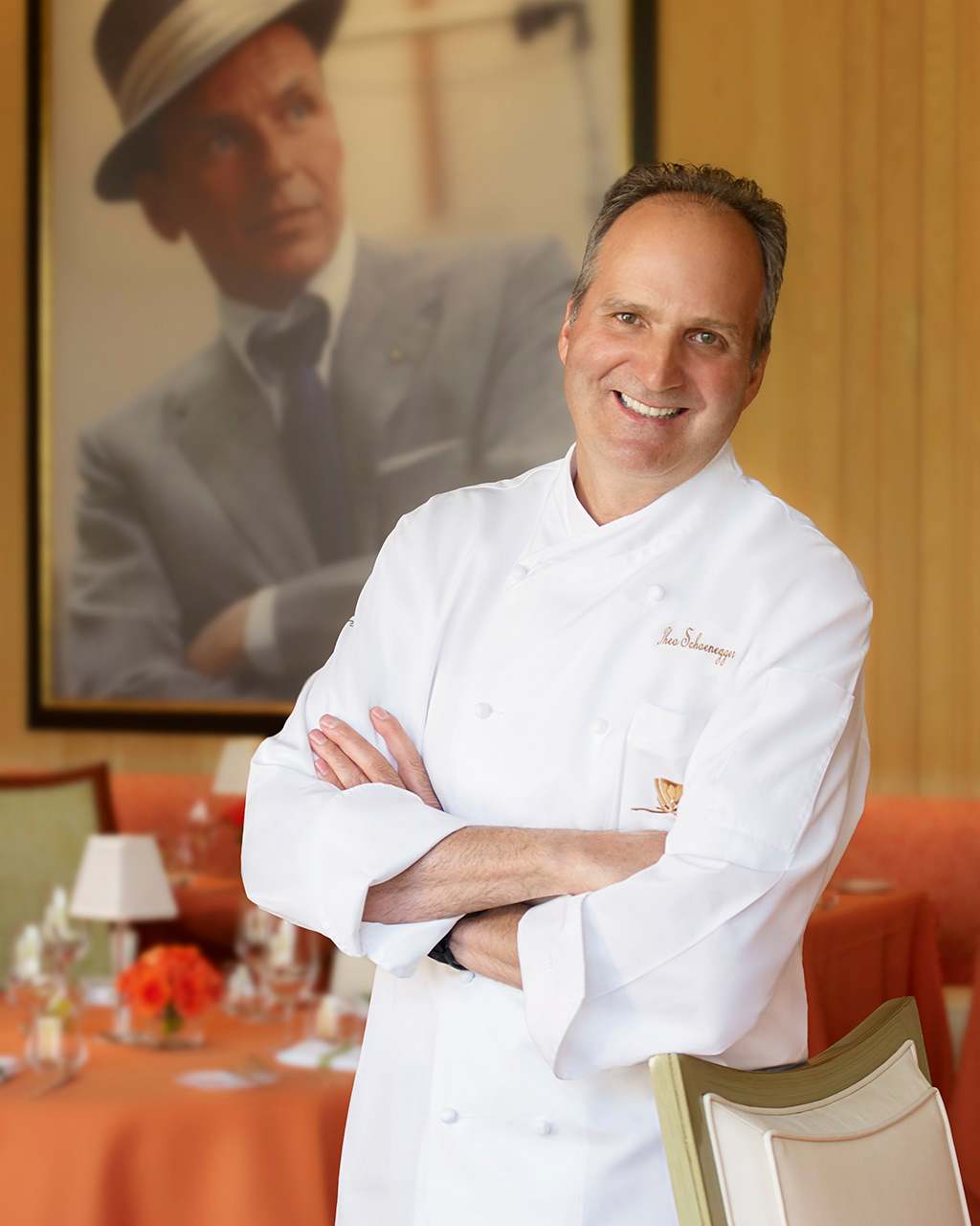Chef Theo Schoenegger at Sinatra