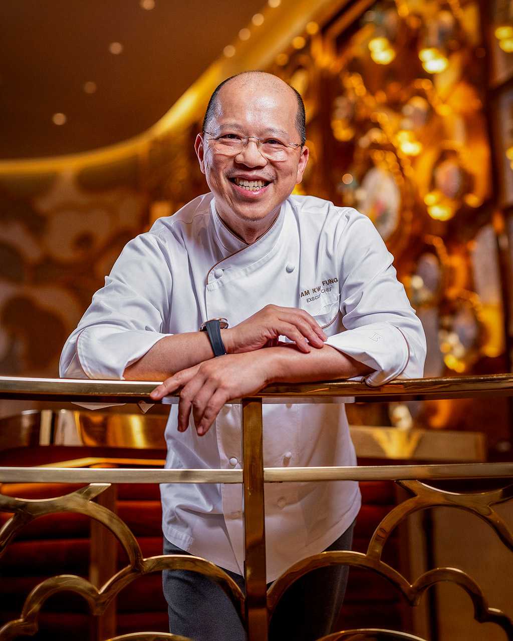 Chef Tam Kwok Fung at Wing Lei