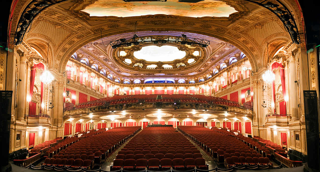 The interior of Citizens Opera House