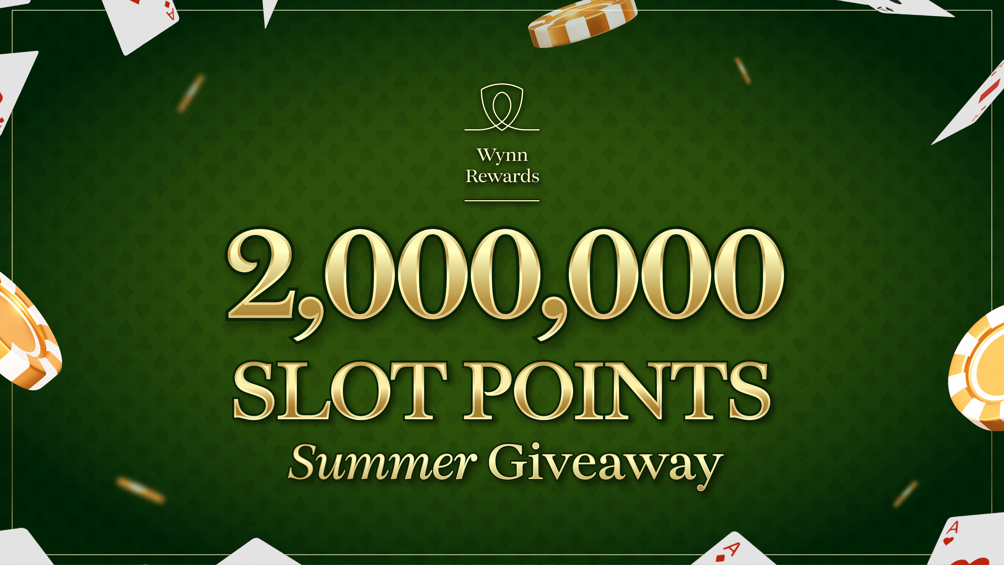 2 Million Slot Points Summer Giveaway