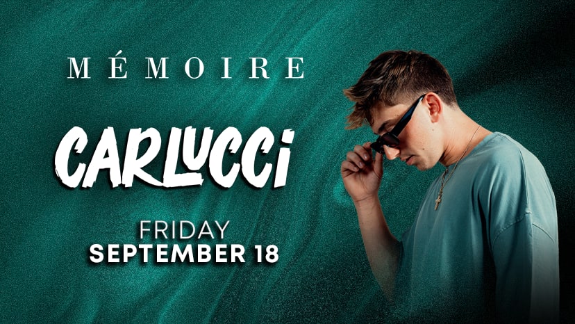 David Carlucci performs at Memoire on September 18