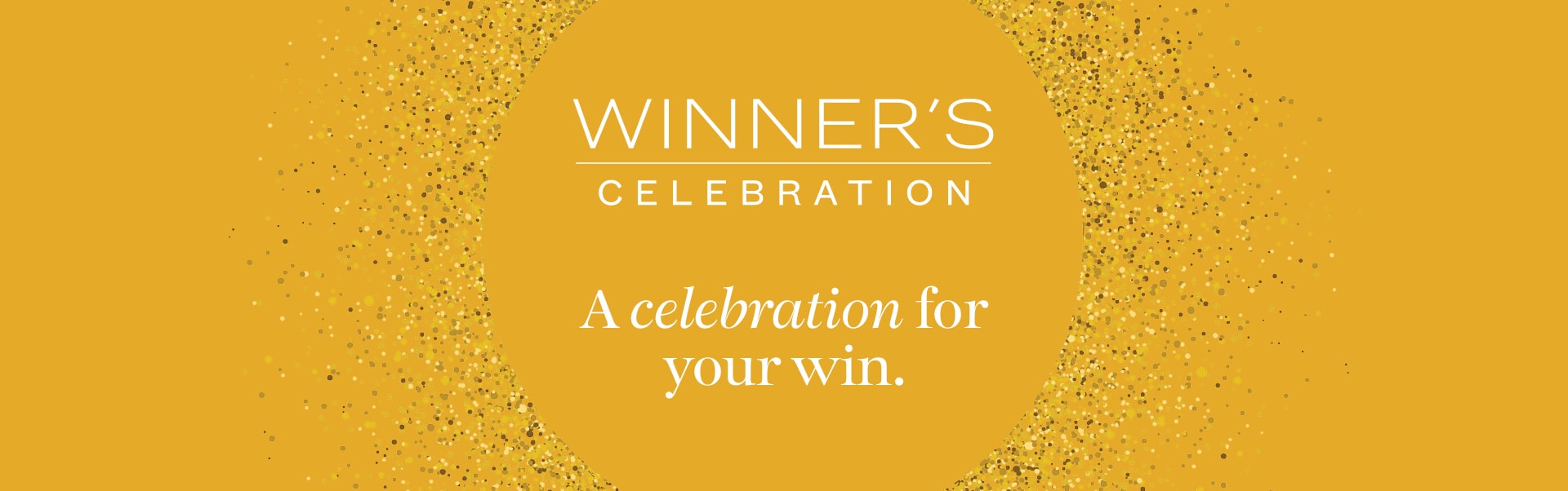 Winner's Celebration