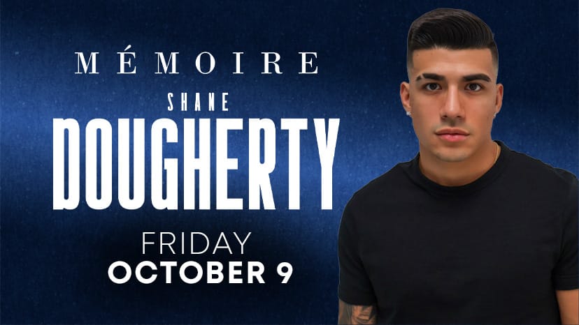 Shane Dougherty performs at Memoire on October 9