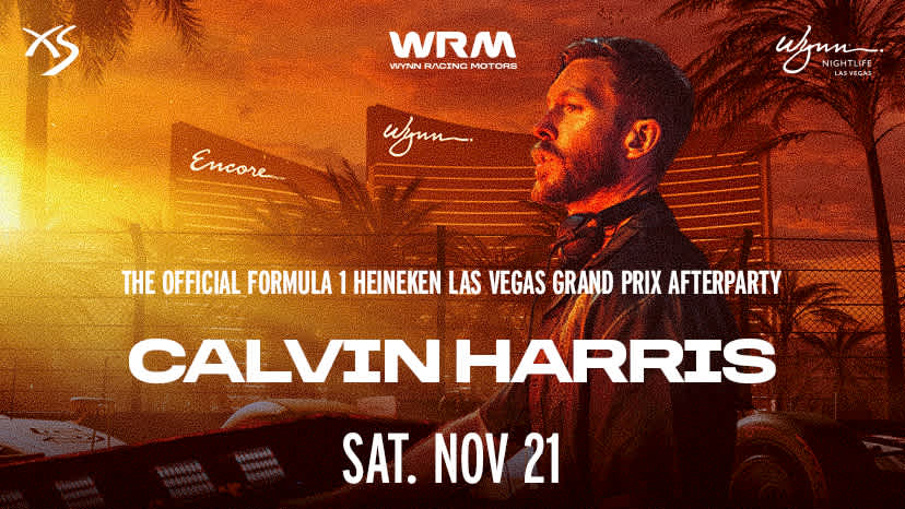 Calvin Harris at XS Nightclub