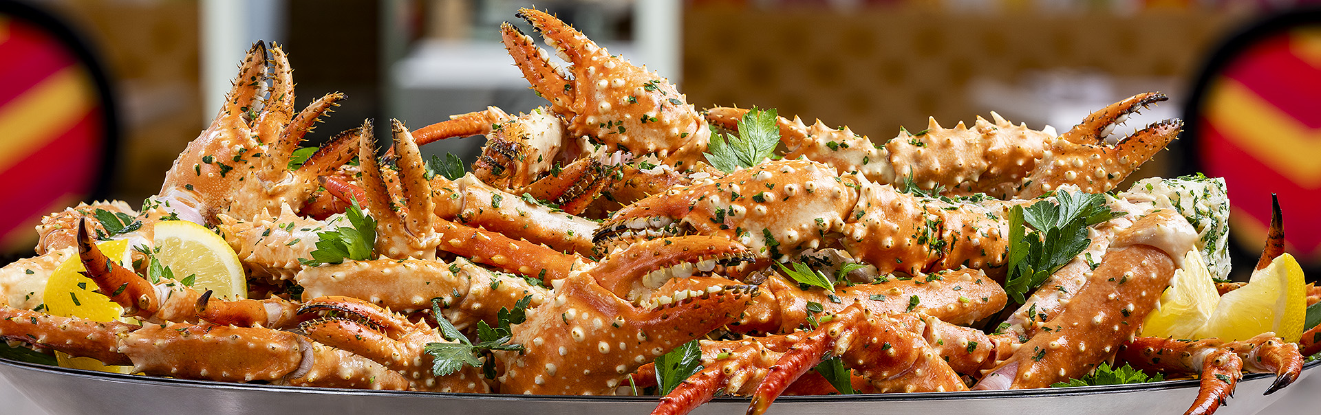 Crab legs at Wynn Buffet Las Vegas