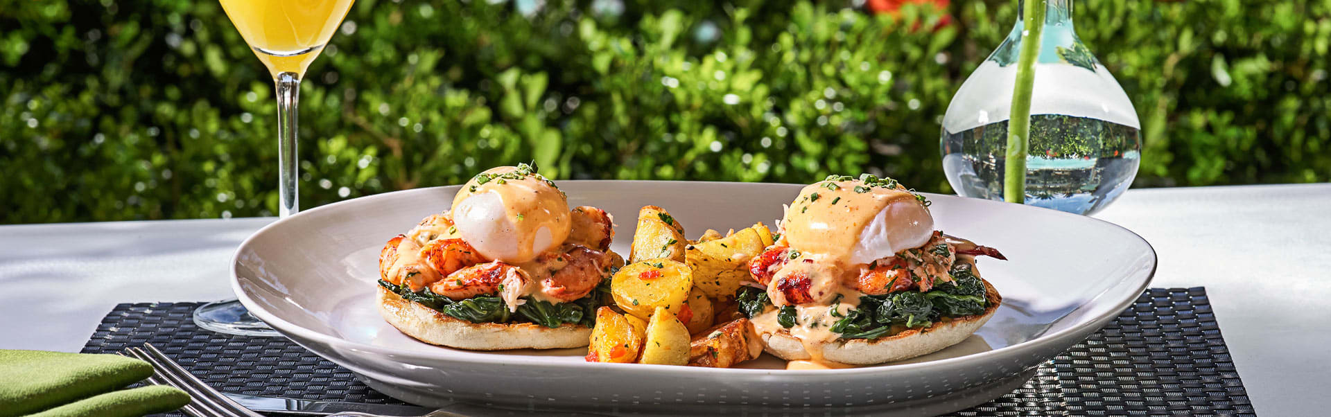 Eggs Benedict at Wynn Las Vegas