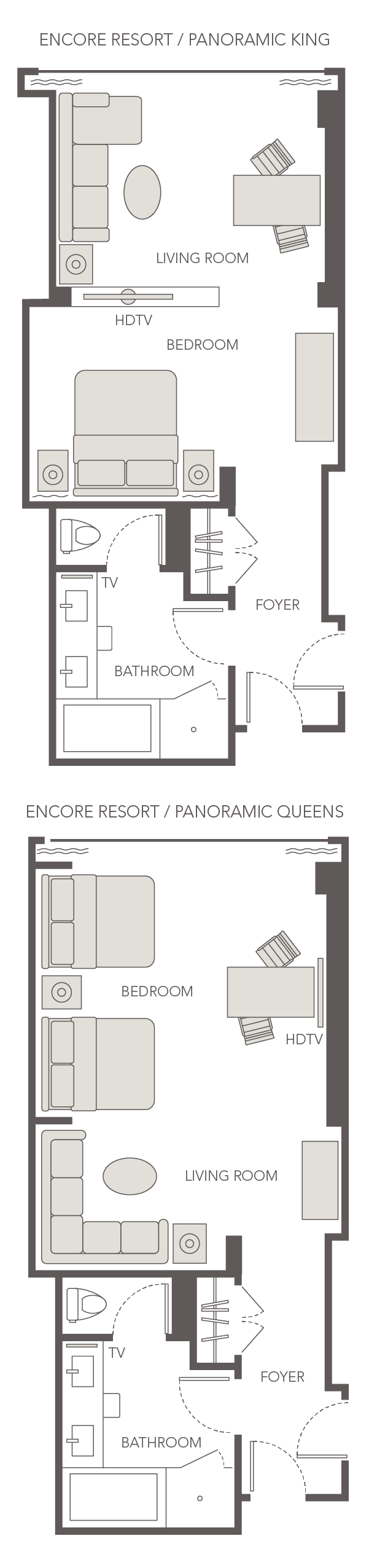  Encore Resort Two Queens
