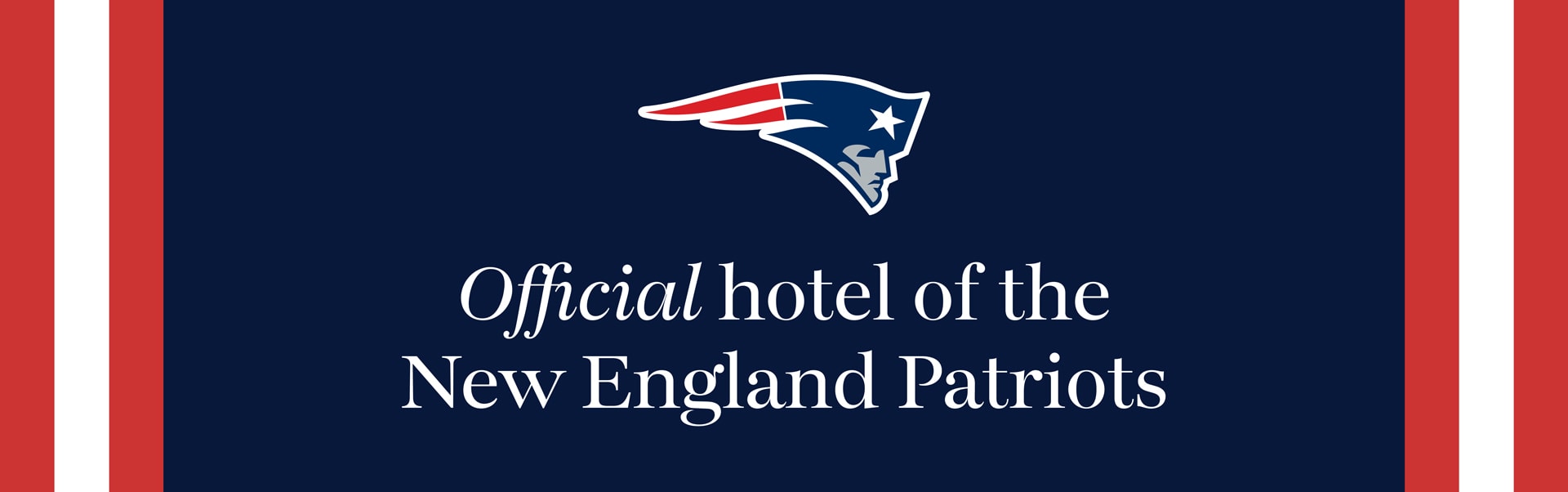 Official hotel of the New England Patriots