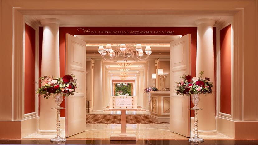 Wedding Venue Exterior at Wynn Las Vegas