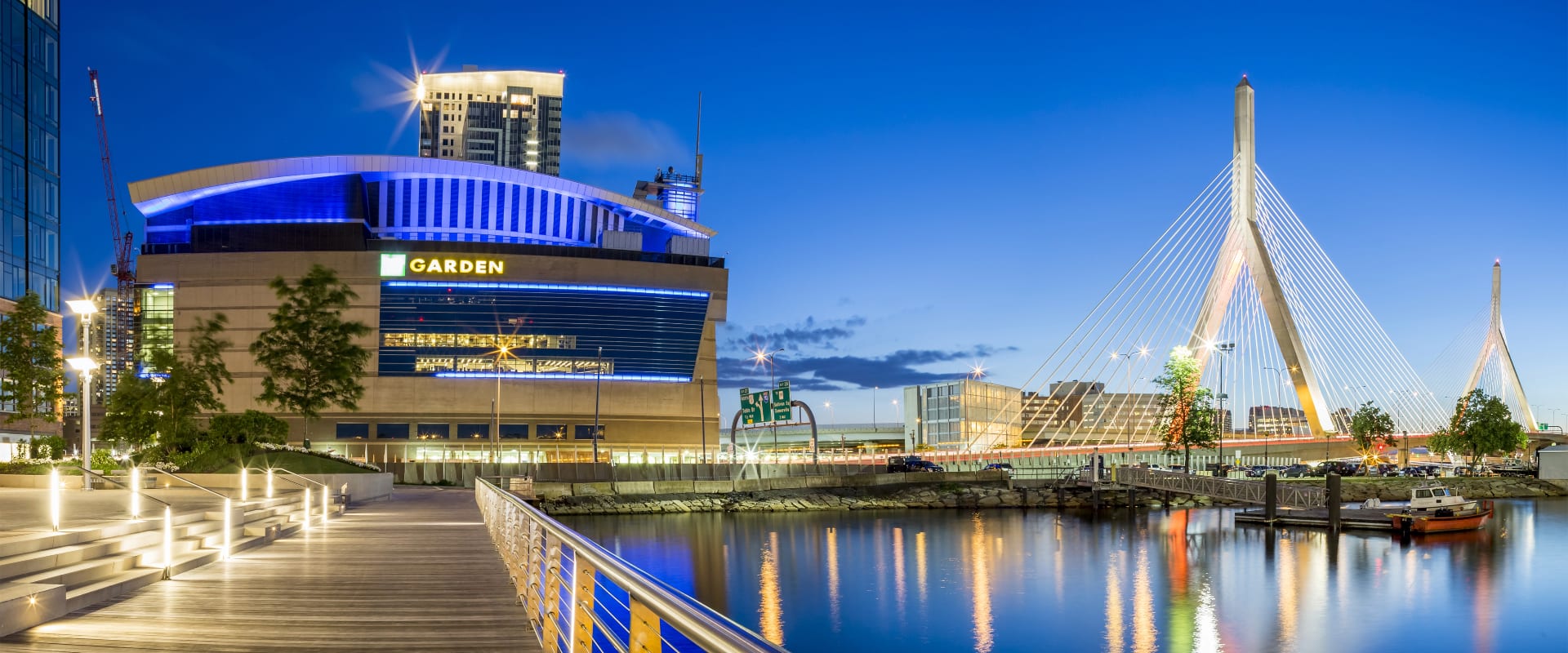 TD Garden Stadium in Boston