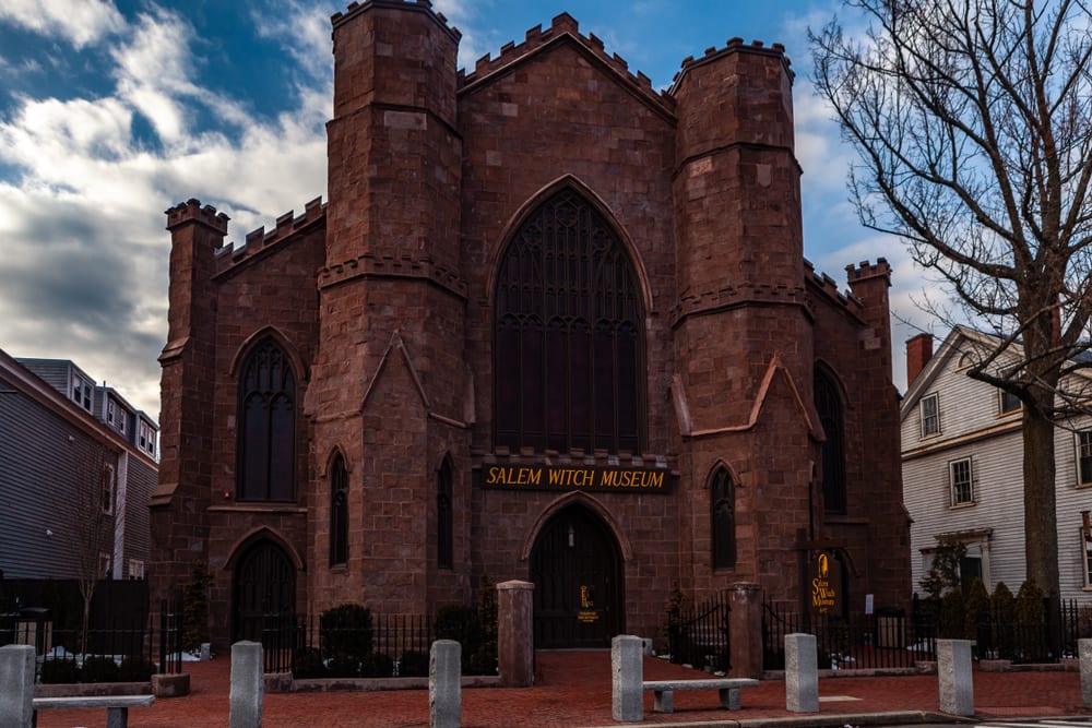 Witch museum in Salem