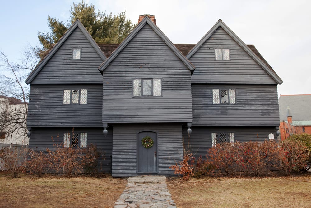 House of judge Jonathan Corwin during the Salem Witch Trials