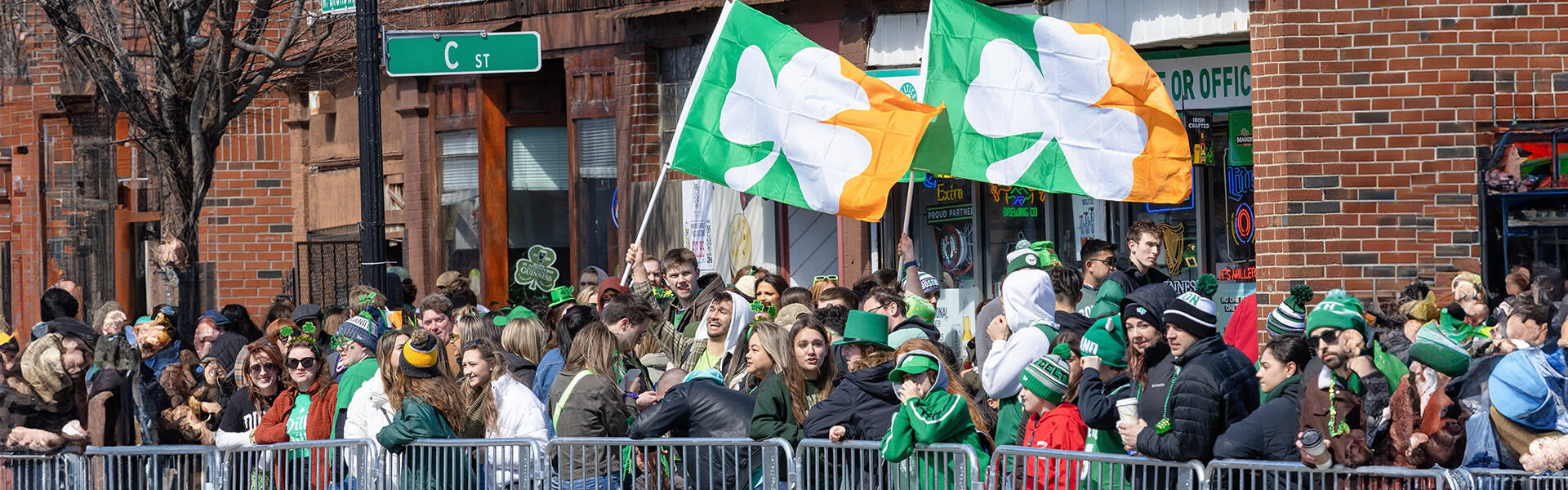 St. Paddy's parade in Boston