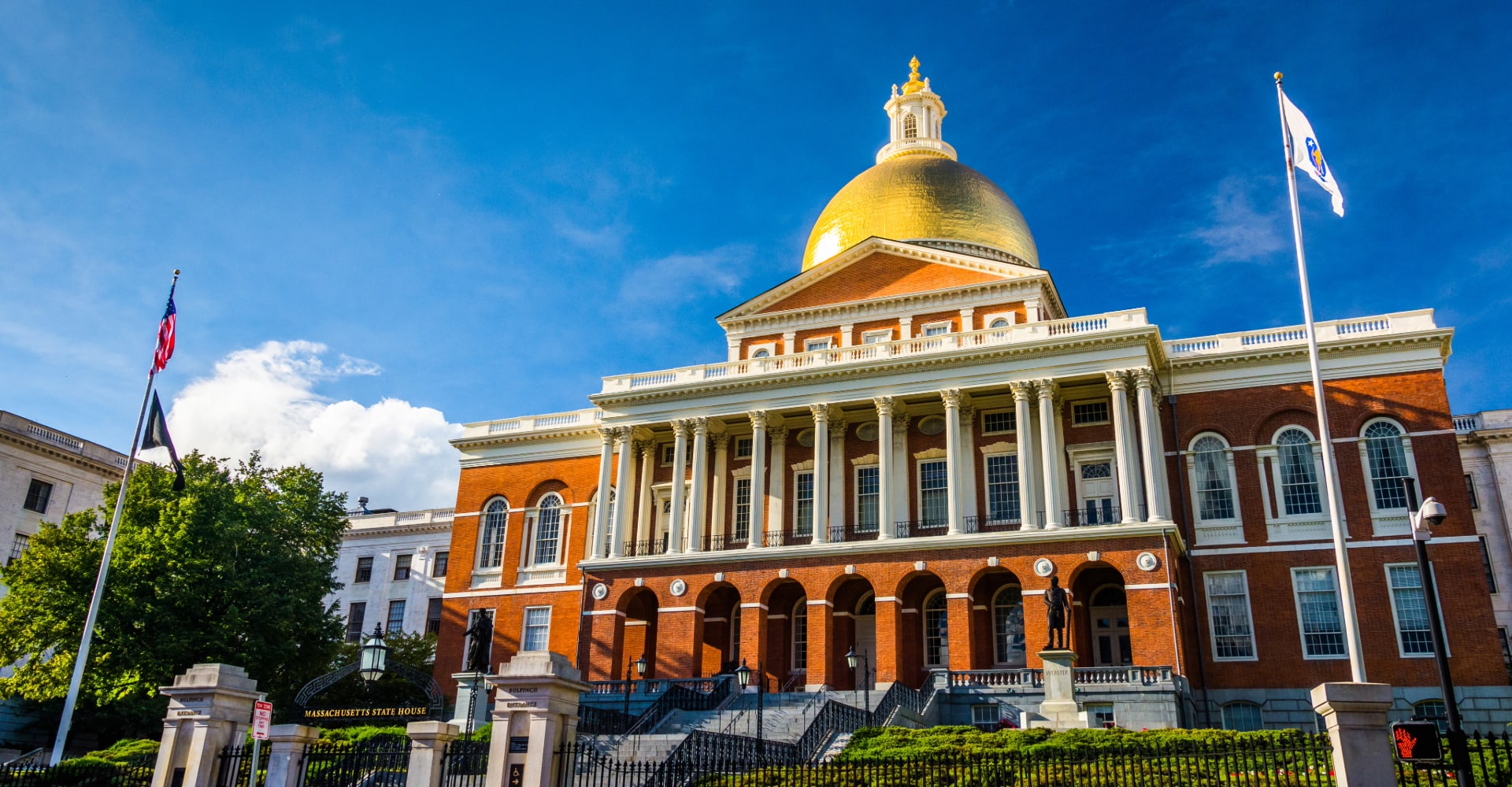 Massachusetts State House in Boston