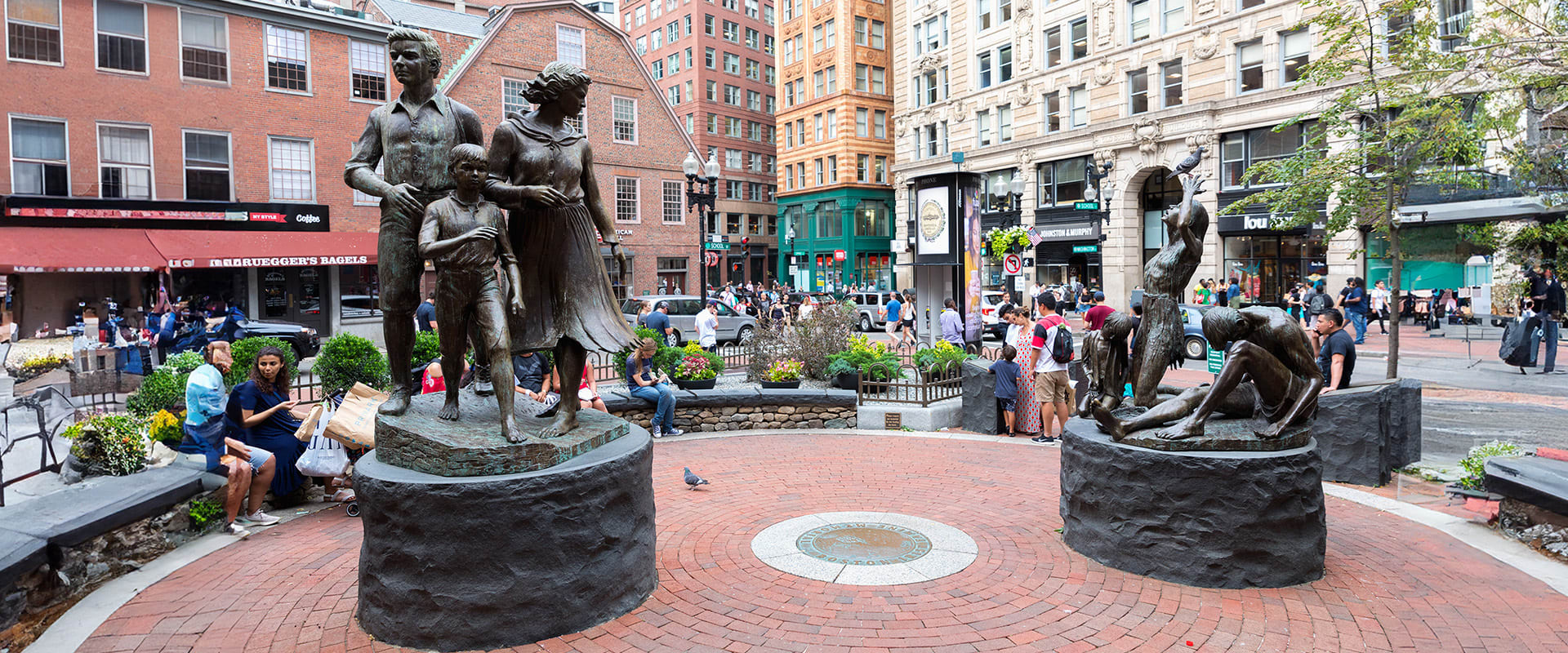 Irish Heritage trail in Boston