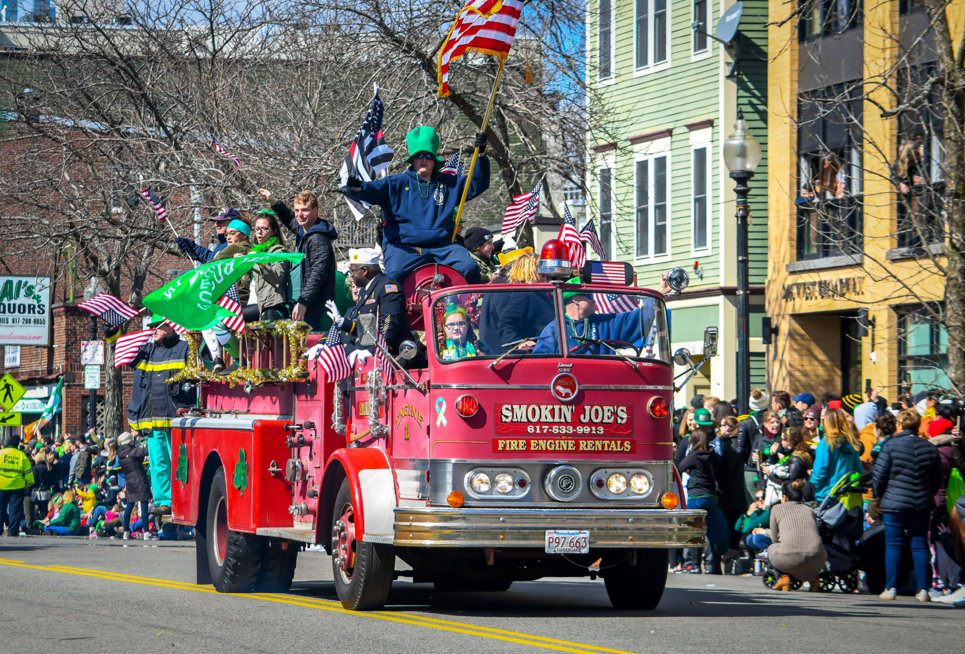 St. Paddy's Day Parade in Boston
