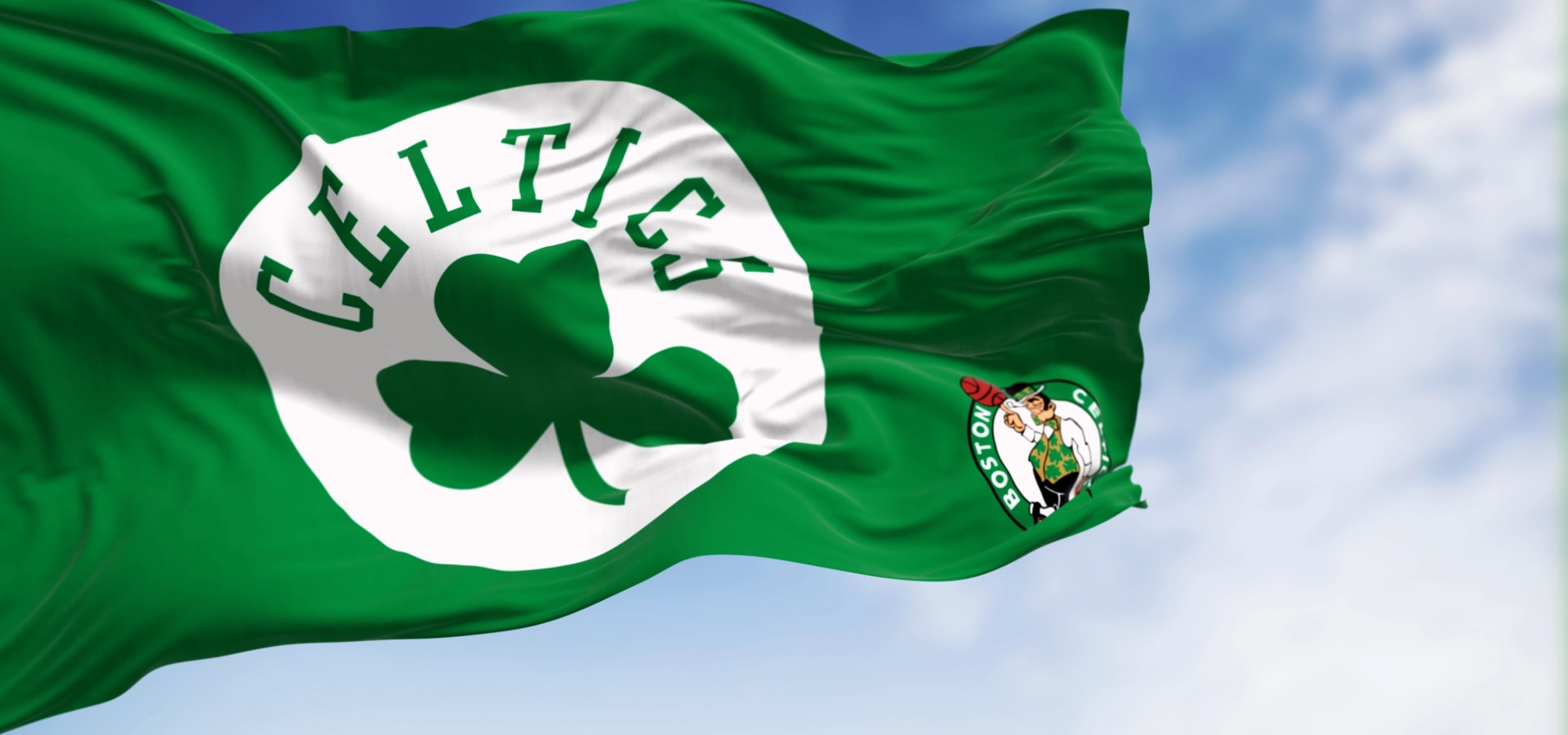 Boston Celtics flag