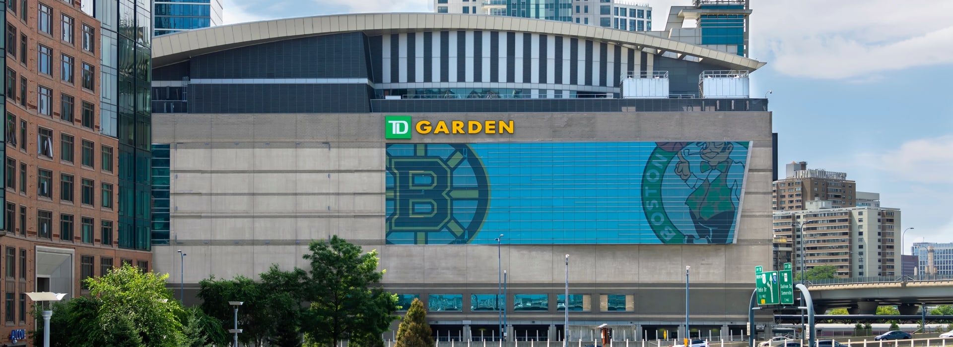 TD Garden Arena in Boston
