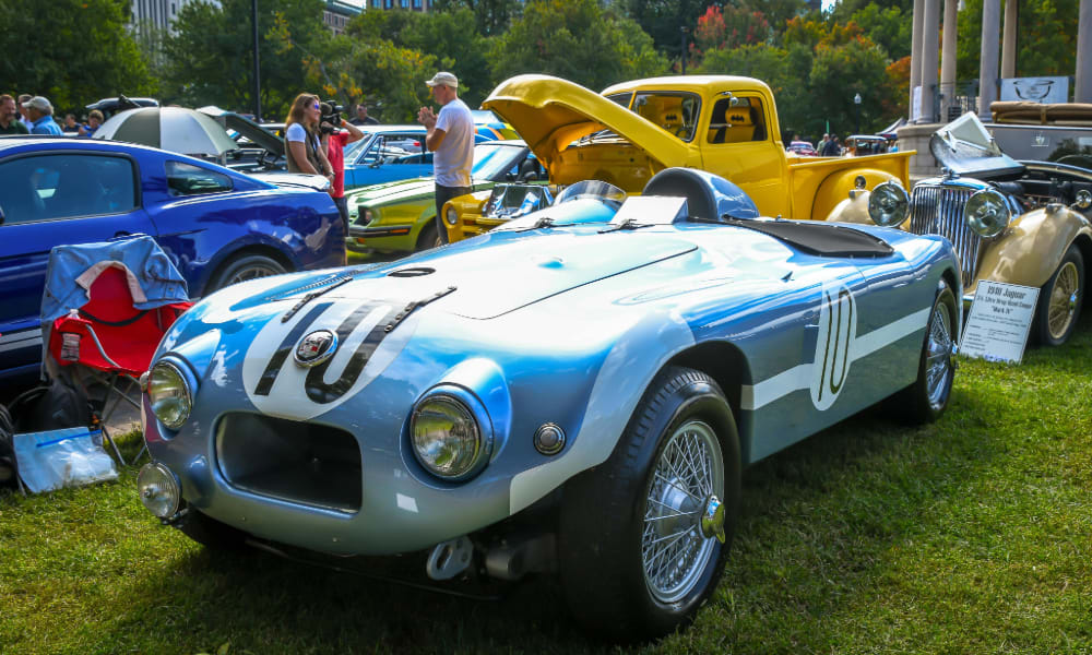 Car show in Boston