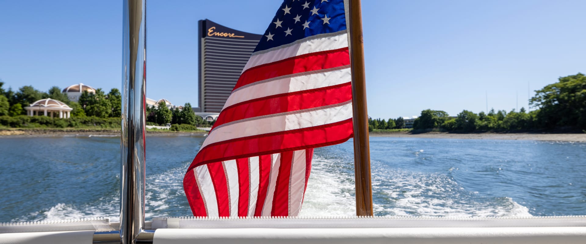 Celebrating 4th of July at Encore Boston Harbor