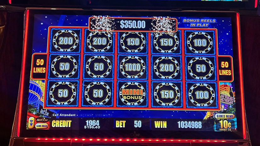 A guest won $103,498.
