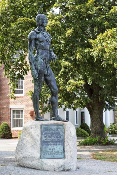 Massasoit Statue
