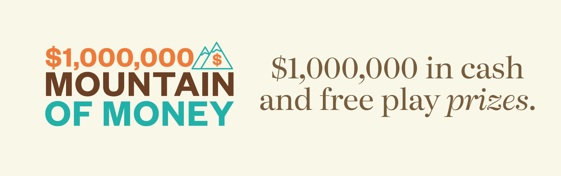 $1,000,000 Mountain of Money