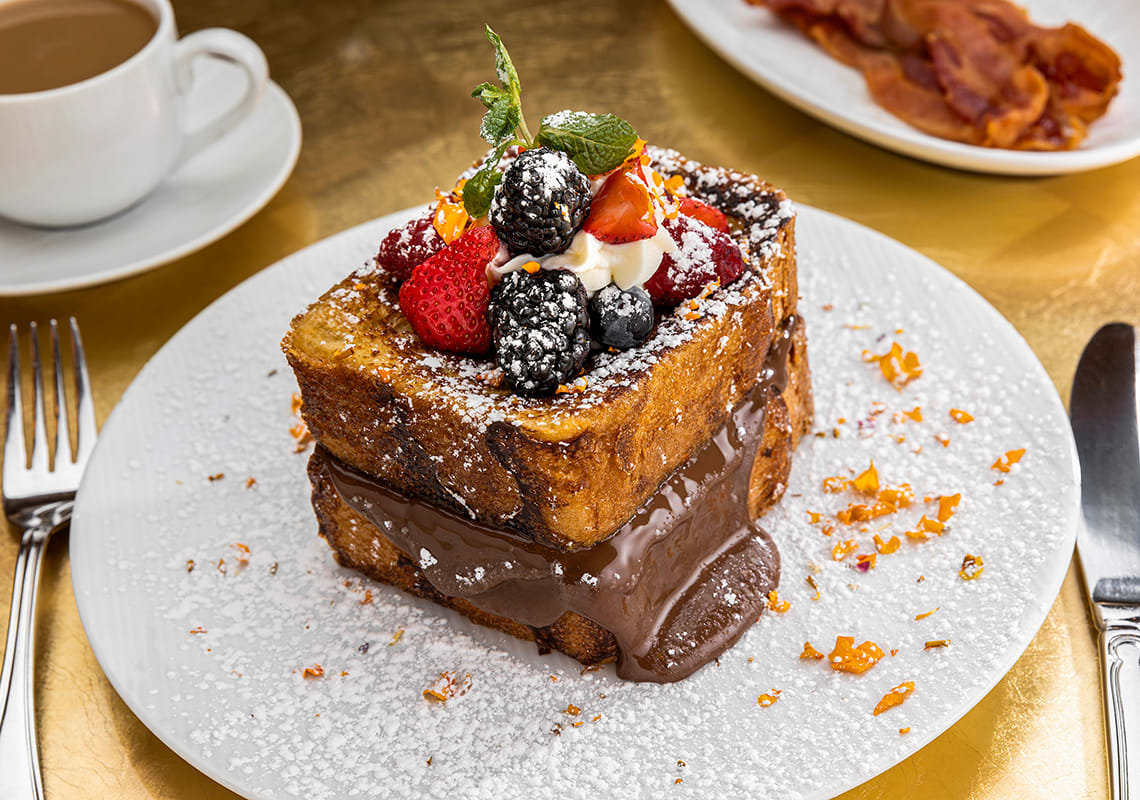 Nocciobello French Toast at Giardino