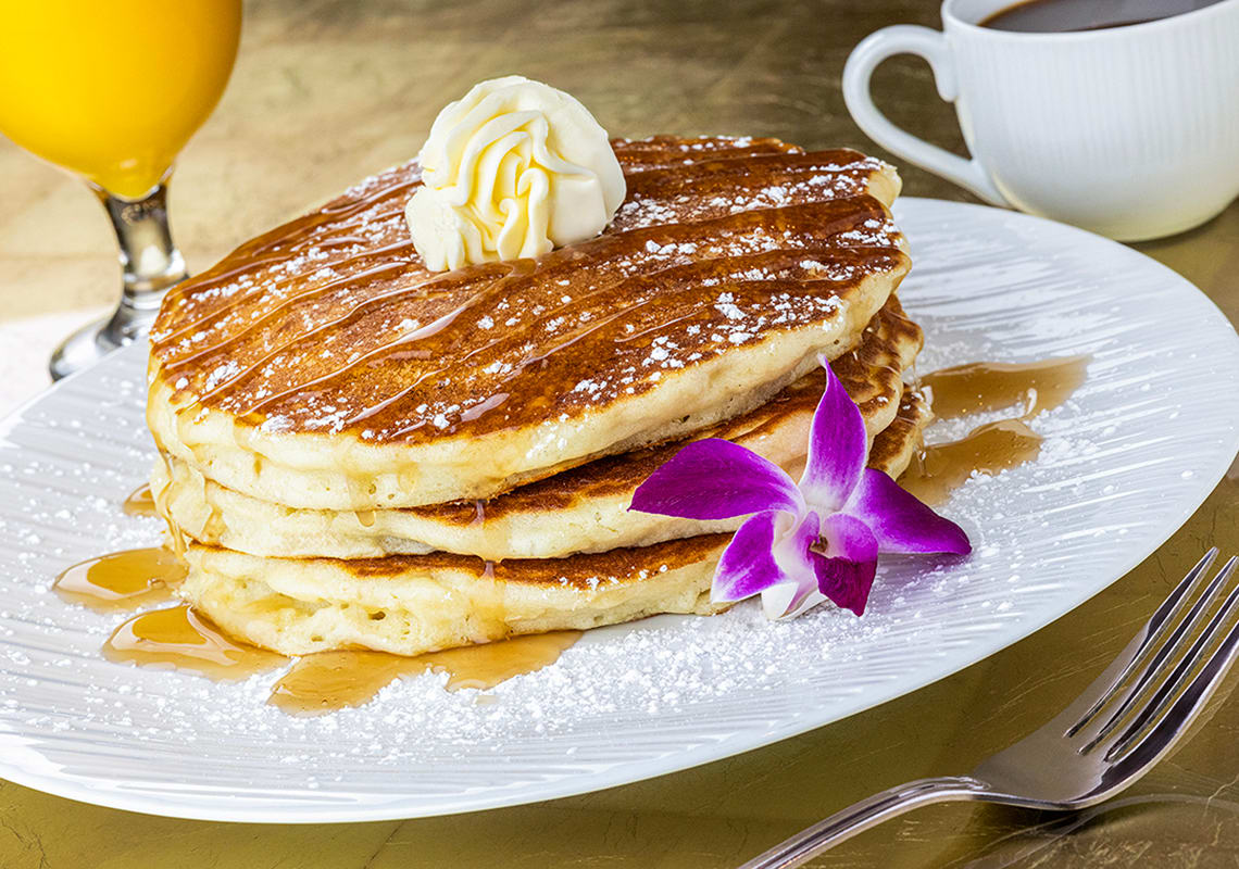 Buttermilk pancakes at Giardino