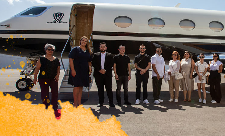 Recognition: All-Star Jet Trip