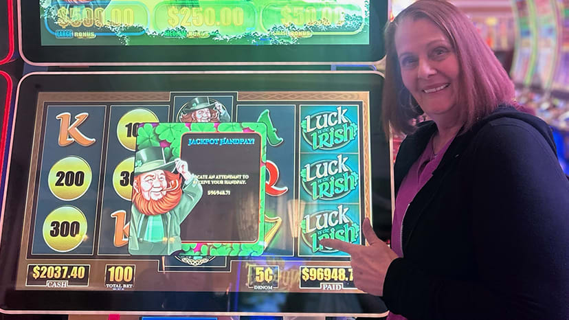 A guest won $96,948.