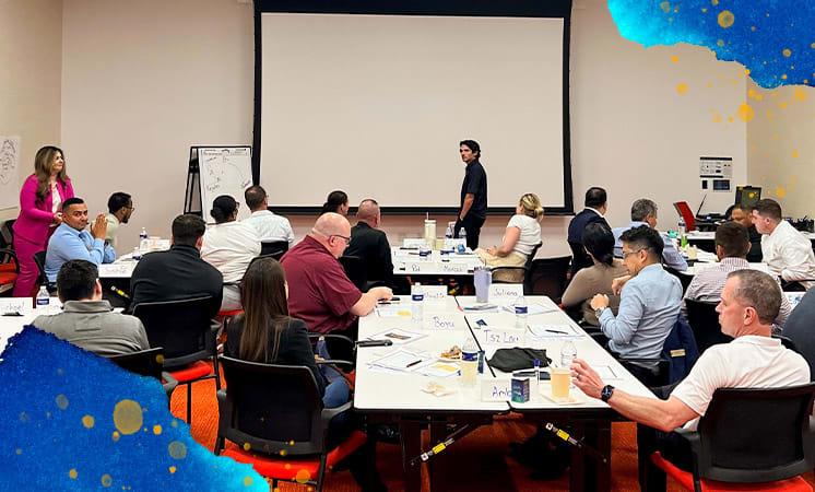 Foundations of Leadership class at Wynn