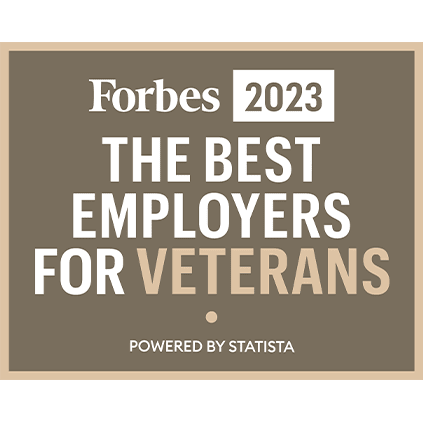 Forbes 2023 - The Best Employers for Veterans