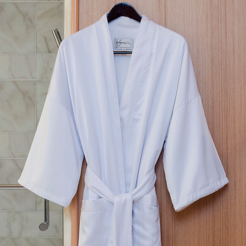 A robe on a hanger