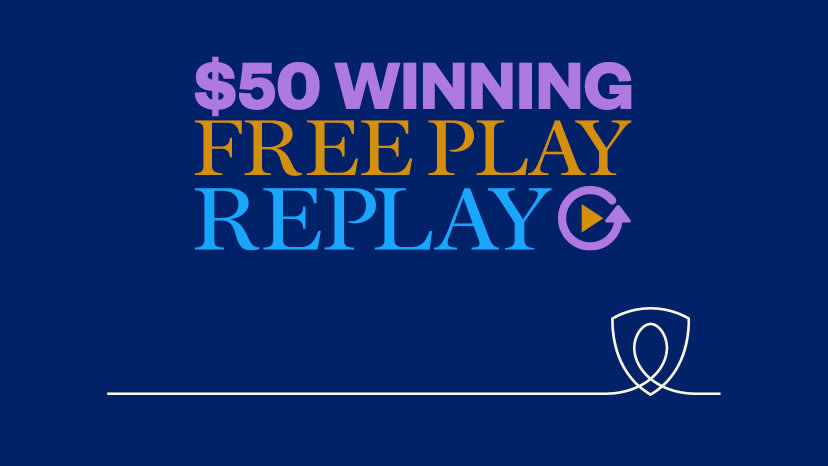 $50 Winning Free Play Replay