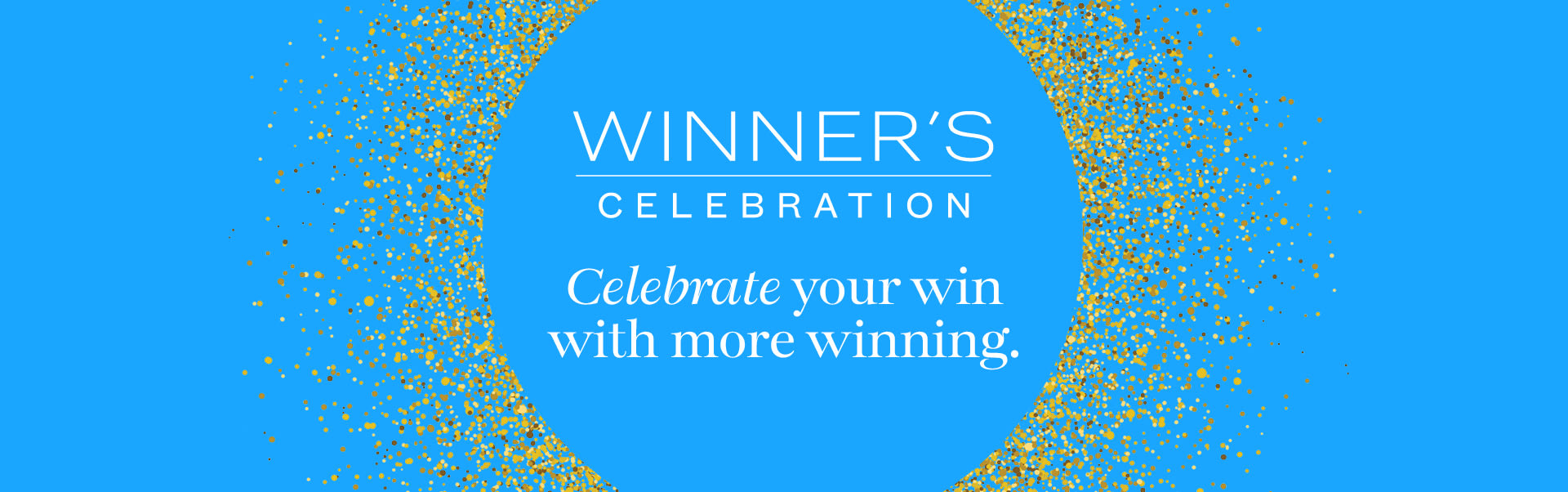 Winner's Celebration