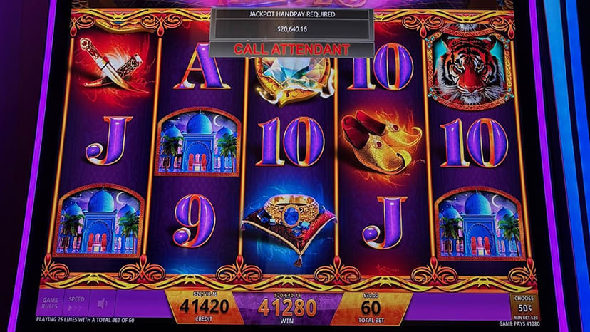 A guest won $20,640.