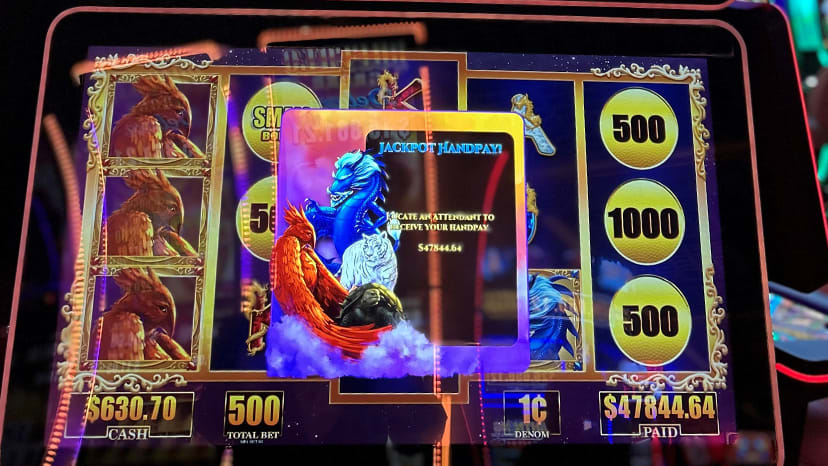 A guest won $47,844.