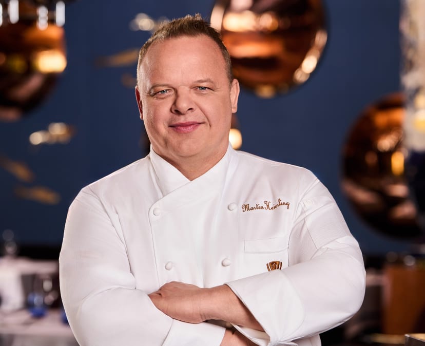 Pisces Bar & Seafare Chef Martin Heierling